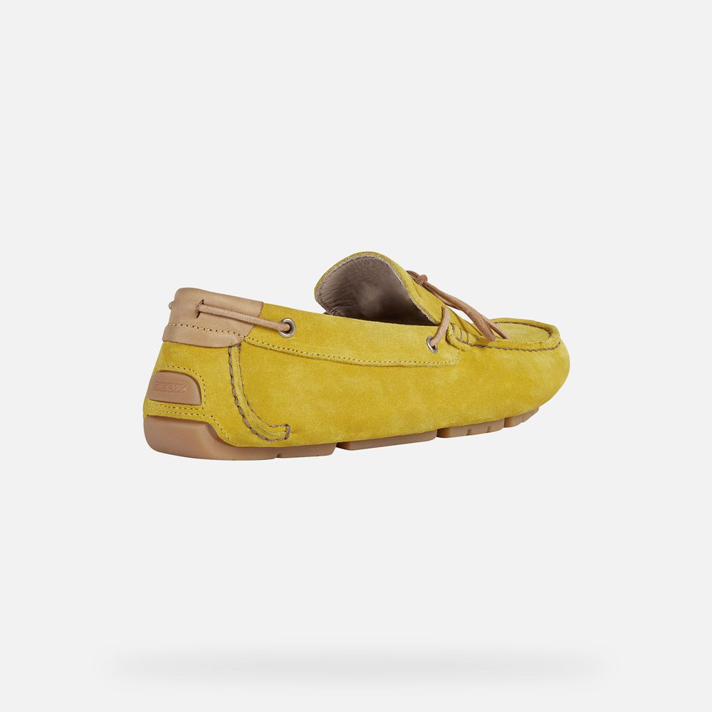 Mocassin Geox Melbourne - Jaune - Homme 435928-KXT